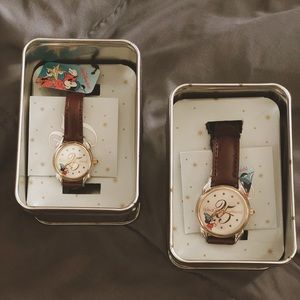 Walt Disney World 25th Anni Mickey Leather watches